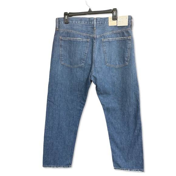 AGOLDE PARKER JEANS SURREAL Blue Ankle Cropped denim NWT 30 - Picture 6 of 9